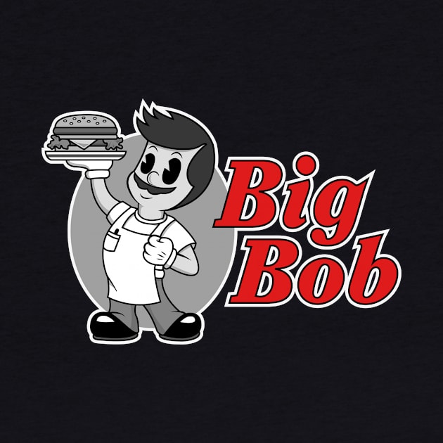 Big Bob's (Black & White) by littleSamantics